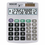 Sencor Kalkulaator SEC 367/12 tabel, 12 digitaalset LCD-ekraani