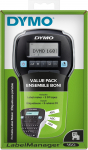 DYMO LabelManager 160 Valuepack etikettprinter + 3 D1 lindikassetti (2181011)