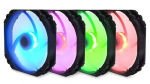 Scythe Kaze Flex 140 RGB PWM arvuti jahuti 14 cm, must, valge
