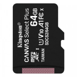 Kingston 64GB microSDXC Canvas Select Technology Canvas Select