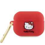 Hello Kitty HKAP23DKHSF Airpods Pro 2 (2022/2023) kate fuksja/fuschia Silikoon 3D Kitty Head