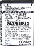 Cameron Sino Battery AHDBT-001 for GoPro Hero 2/ Hero/ HD Hero/ CS-GDB001