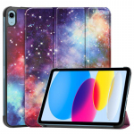 CoreParts Tri-fold Caster Hard Shell Cover - Galaxy Style For