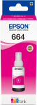 EPSON T664 tindipudel, magenta (C13T664340)
