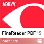 ABBYY FineReader PDF 15 Standard, Single User License (ESD), Subscription 1 year ABBYY