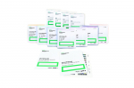 Hewlett Packard Enterprise LTO-5 Ultrium RW Bar Code Labels 100pcs **New Retail**