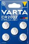 Varta Lithium krgmagneetum BLiS 5St. 3V 220mAh CR2032 patarei nupp.