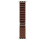 APPLE 49 mm Burgundy Alpine Loop - Vike - Natural Titanium viimistlus