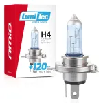 Amio Halogeenlamp H4 12V 60/55W LumiTec Super White +120%