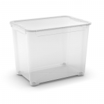 Box with lid T Box XL 70L 39x55 5x42 5cm transparent 3253924831787