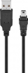 Goobay 93623 USB 2.0 Hi-Speed kaabel, 1,5 m Must