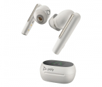 HP Voyager Free 60+ UC White Sand Earbuds +BT700 USB-A