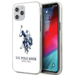 U.S. Polo Assn. US Polo USHCP12MTPUHRWH iPhone 12/12 Pro 6.1" valge/valge likiv suur logo