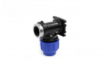 WALL PLATE ELBOW 20X1/2 PERLA BLUE