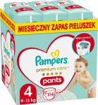 Pampers Diaper Pants Premium Care 4, 9-15 kg, 114 tkki.