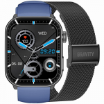 Gravity GT28-3 Smartwatch 22mm Sinine (Navy Blue)