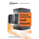 Vogels | Loundspeaker Mount | Turn, Tilt | Maximum weight (capacity) 5 kg | Black