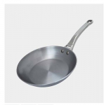 De Buyer TERASINE STAINLESS STEEL ldkasutuse jaoks meldud pann Ringikujuline