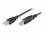 Goobay goobay USB-kabel 25cm Sort