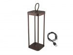 Beper P207ILI102 Rechargeable Corten Lantern