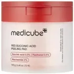 Medicube Punane succiinhappehoolitustopp - koorivad nopillid.
