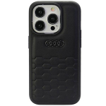 Audi GT snteetilisest nahast iPhone 15 Pro 6.1 "tarny/must kvakott AU-TPUPCIP15P-GT/D2-BK