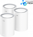 Cudy M3000 WiFi 6 vrgusilma ssteem, 3-paki komplekt (M3000_W(3-Pack))