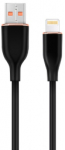 Gembird Kabelis Premium silikoonsed USB-A isane - 8-pinisane isane 1,5m must