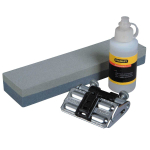 Stanley eesti: ksiraamat, ksikapp ja vedeliselTranslation: set for sharpening - guide, handle, and oil