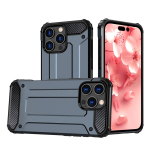 Hurtel Hybrid Armor iPhone 16 Pro Max Case - Blue