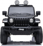 Techwo Jeep Wrangler Rubicon 12V elektrisiduk, must (6950240)