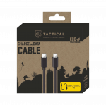 Tactical Sujuv USB-C/USB-C kaabel 1 m / must