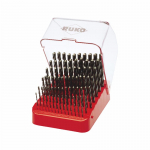 Ruko 91-kohaline spiraalne metallipuuri komplekt HSS 1-10 mm