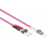 Mercodan Fiberpatchkaabel LC-ST OM4 2,0m, 50/125, multimood,