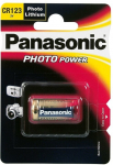 PANASONIC Liitium CR123A -patarei, 1 kpl (CR-123AL)
