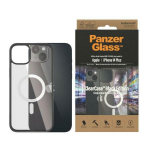 PanzerGlass ClearCase MagSafe iPhone 14 Plus / 15 Plus 6,7" antibakteriaalne tarny/must 0415