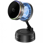 4smarts Induktsioonlaadija alusega 25W Qi2 25 MagSafe RGB 360 hall