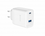 Swissten Reisilaadija Core Gan USB-C PD 45W / USB-A QC 18W QC