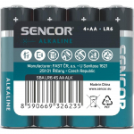 Patareid Sencor SBALR64S AA, 4 tk