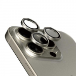 PanzerGlass Hoops Titanium Camera Lens Protector Natural iPhone 15 Pro | 15 Pro Max