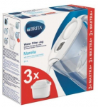 Brita MXplus Filter jug Marella White + 3 refills