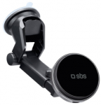 . Teleskoopse kinnitus Smartfonile SBS TESUPMAGEXTWIR15W, ilma kaabeliga laadimisadapteriga, MagSafe-kompatiibne, kiiruseadme ja eraldisekskandinaarsete pinnadele - must