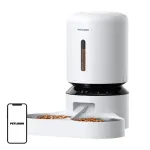 Petlibro Double Bowl Pet Food Dispenser With Wi-Fi 5L, White
