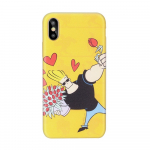 Cartoon Network Johnny Bravo silikoonkaitse Apple iPhone XR jaoks Love