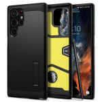 SPIGEN Tough Armor mbris SAMSUNG S22 ULTRA musta vrvi