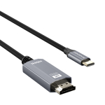 Wozinsky WCCH-01 USB-C - HDMI 4K 60Hz kaabel 1,8 m - must