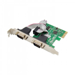 MicroConnect 2 Port Serial PCIe card Main chip : ASIX MCS9901 2 x
