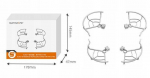 Sunnylife Propeller Protection 4pcs for DJI Mini 3 Pro MM3-KC407-GY