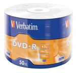 Verbatim DVD-R 4,7 GB 16x 50 tk (43788)