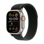 Watch Apple Watch Ultra 2 (2024) LTE 49mm Natural Titanium Case with Trail Loop S/M - Black